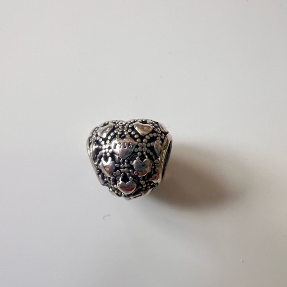 Pandora Jewelry - Pandora Silver Heart Charm Bracelet